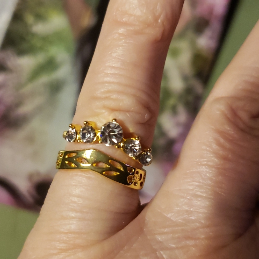 🆕️ Set of 2 rings - Picture 1 of 10
